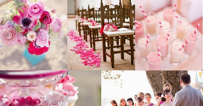Memorable Wedding A Pink And Purple Wedding Color Palette