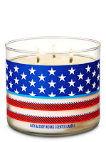 Bath & Body Works Firecracker Pop Patriotic Candle USA