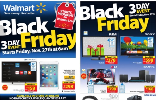 Canadian Daily Deals: Walmart Canada Black Friday Sneak Peek Flyer 2015