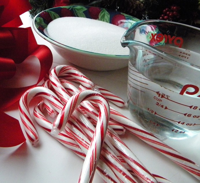 Cleo Coyle How to Turn Candy Canes into Peppermint Syrup