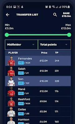 تطبيق Fantasy Football for Premier League‏