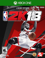 NBA 2K18 Game Cover Xbox One Legend Edition