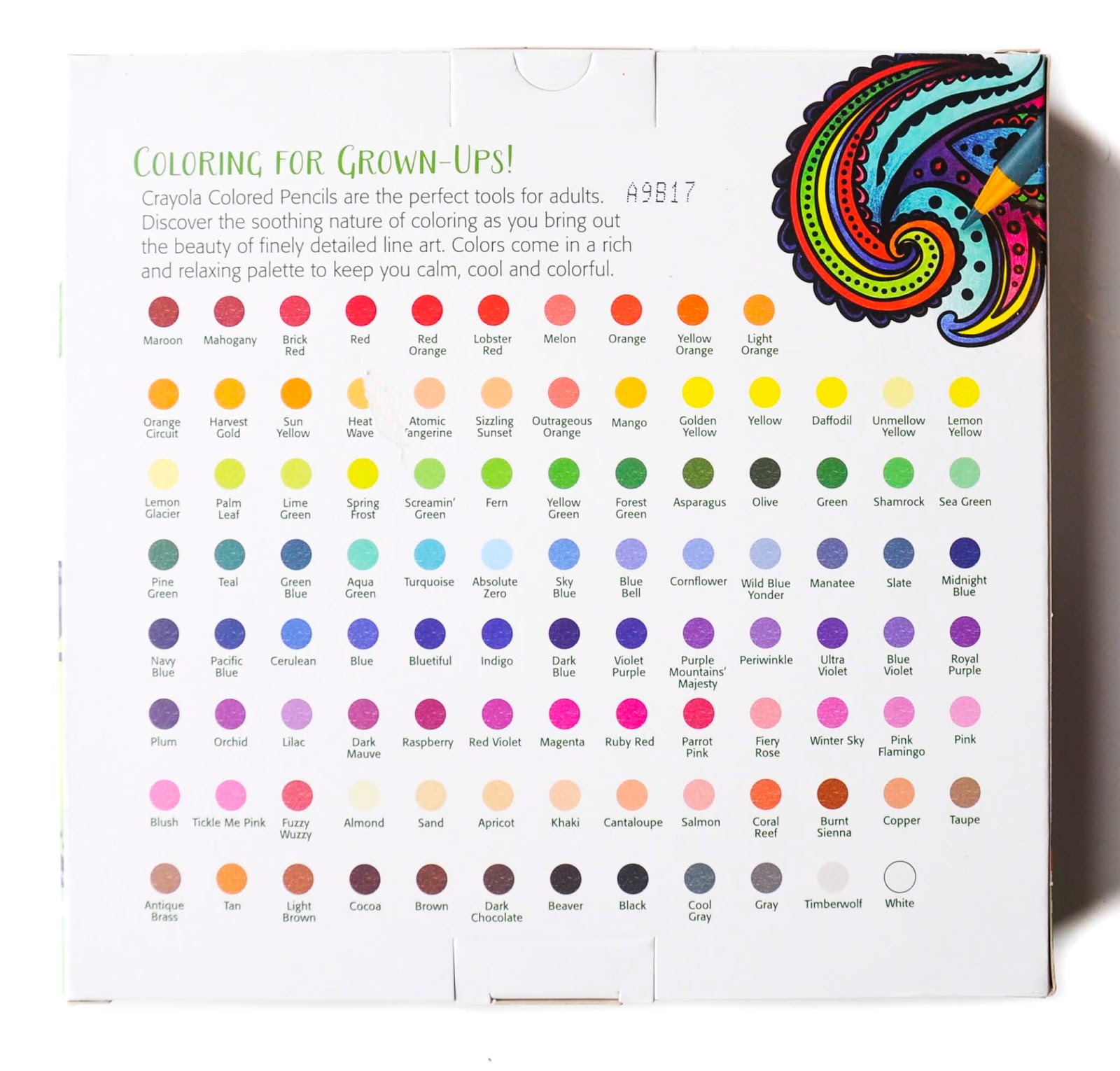 Crayola 100 Colored Pencils Rich, Vibrant Colors | Jenny's Crayon