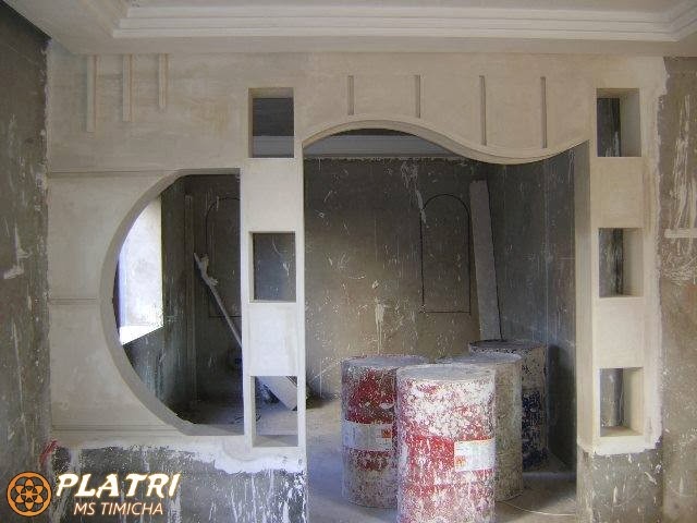 أقواس جبس احترافية لعام 2017 الجبس حرفتي Decoration Platrie