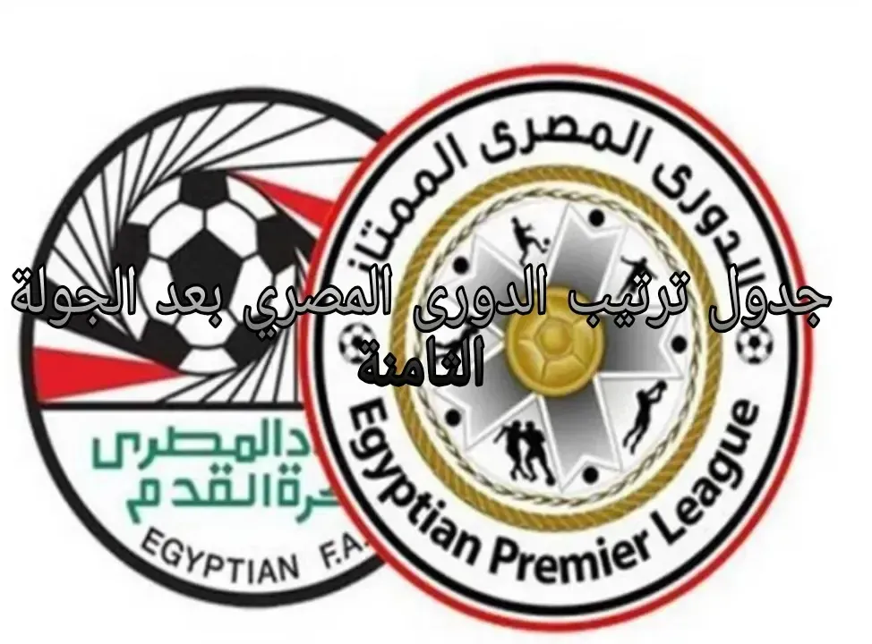 ننشر جدول ترتيب الدوري المصري الممتاز بعد نتائج مباريات الجولة الثامنة