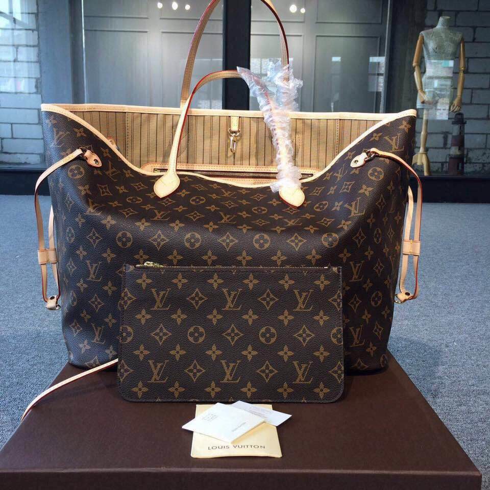 Premium Handbag Wholesaler Louis Vuitton Neverfull Bag N41358 M40995