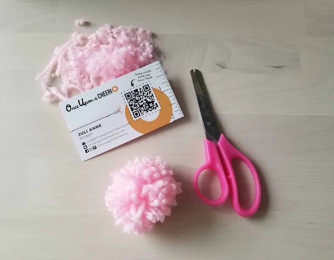 Mini Business Card PomPoms