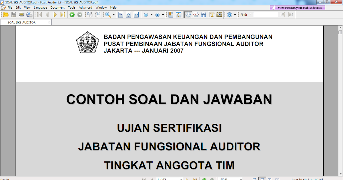 Download contoh soal pppk skb auditor dan kunci jawaban Download contoh soal pppk skb auditor dan kunci jawaban