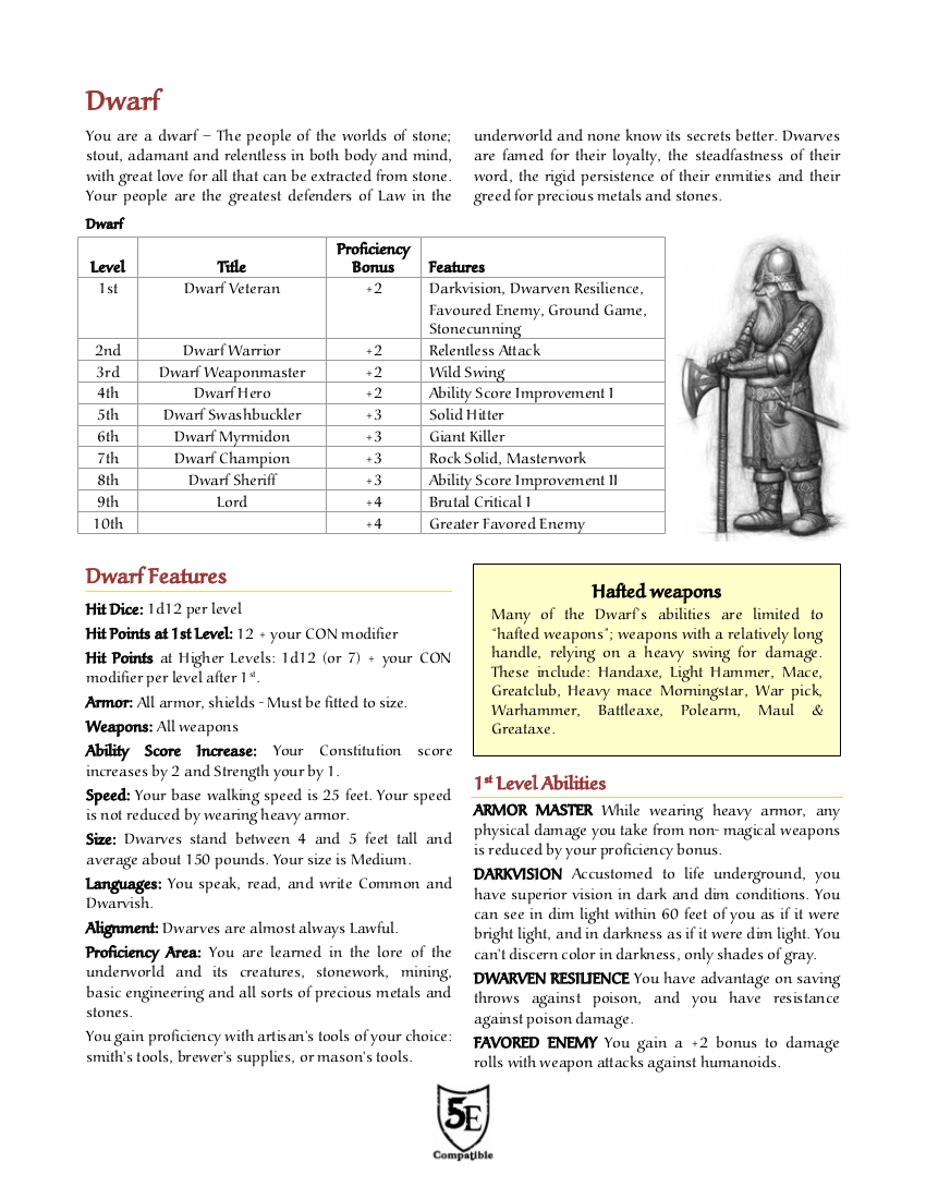 age of wonders 3 dwarf class age of wonders 3 dwarf class