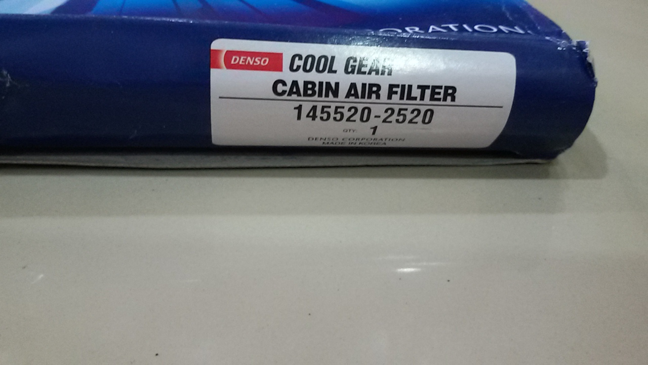 World Of Toyota Isis Denso Cool Gear Cabin Air Filter