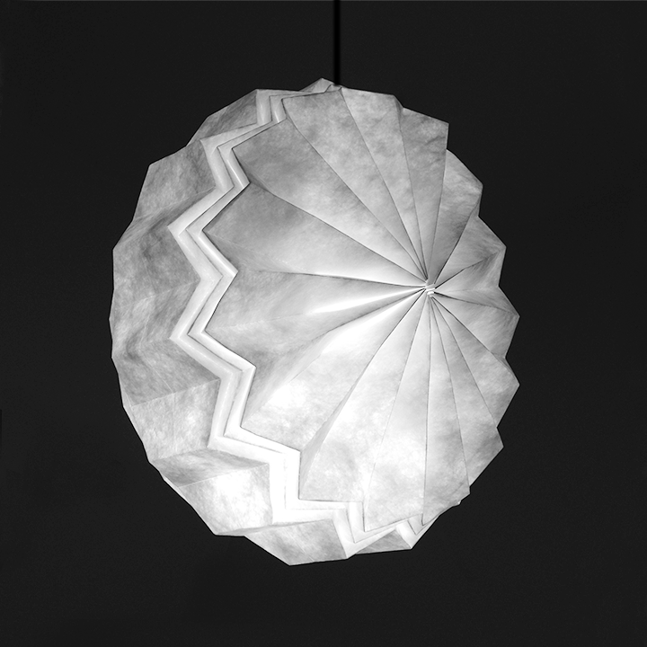 Tyvek Folded Light Art Tyvek Innovative Uses Material Concepts Blog