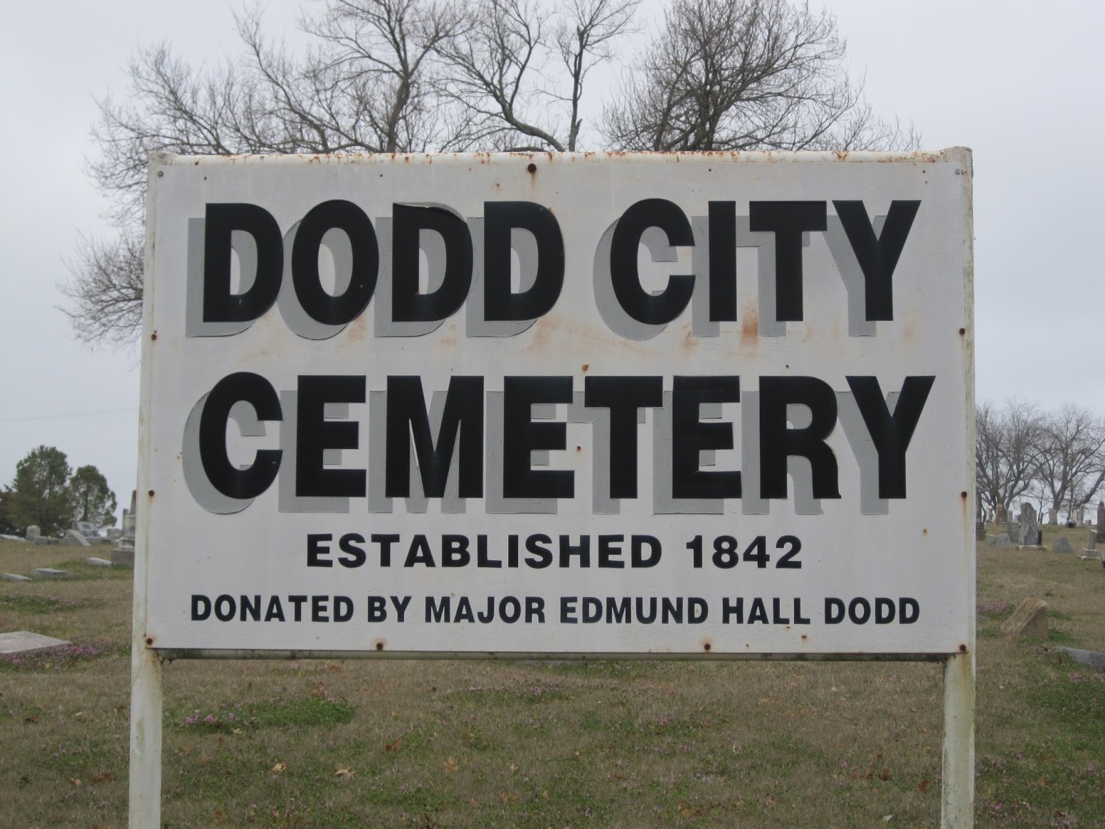 Where My People Rest Dodd City Cemetery