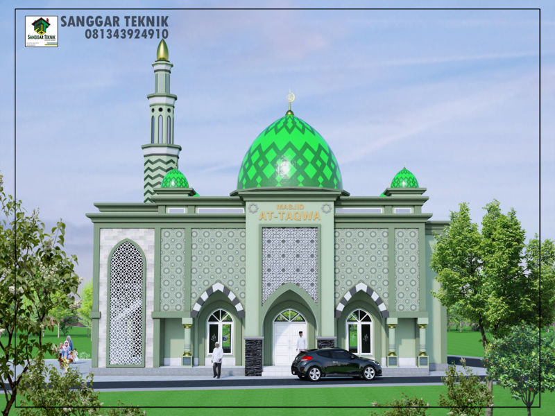 Desain  Masjid  Lengkap Format Dwg Rumah Joglo Limasan Work