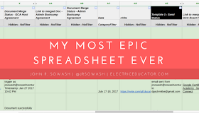 My Most Epic Spreadsheet Ever