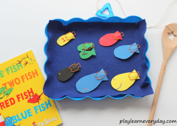 One Fish, Two Fish, Red Fish, Blue Fish: Dr Seuss Fish Bowl Craft