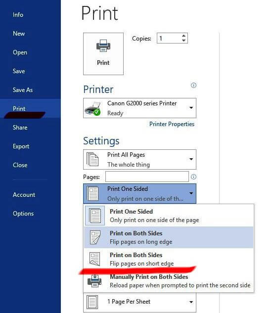 Cara Ngeprint Bolak Balik, Cara Ngeprint Hitam Putih, Cara