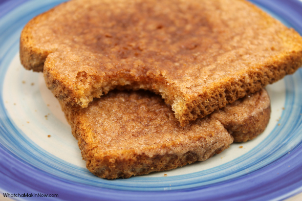 The BEST Cinnamon Toast...Ever. @whatchamakinnow