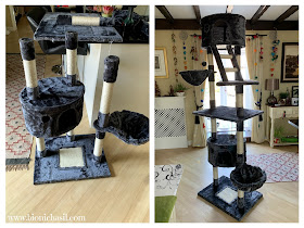 What's in The Box Product Review @BionicBasil® Yaheetech Cat Tree Tower Review in 2019 - Building The Cat Tree 1