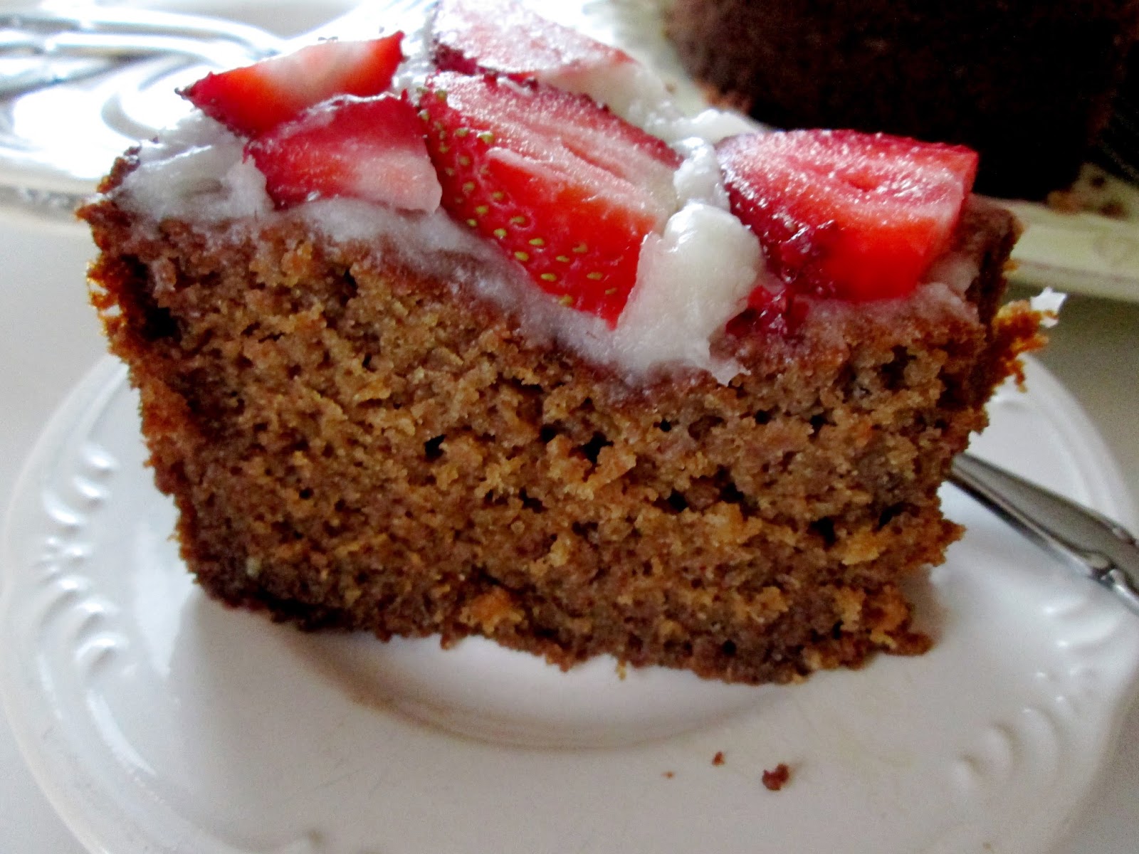 Hope For Healing Honey Yogurt Cake with Honey Cream Glaze and Fresh