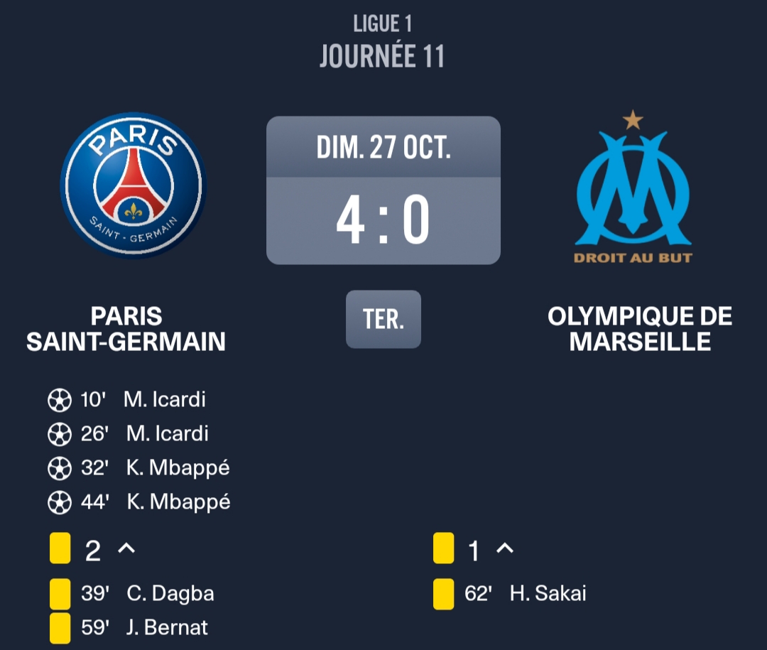 PSG vs OM  une soirée magique