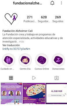 Somos @fundacionalzheimercali en Instagram