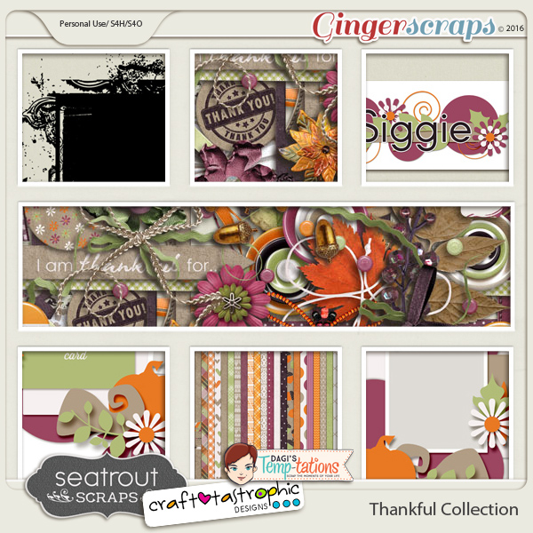 Annemarie's Art/Digital Scrapbooking Ginger Scraps Challenge