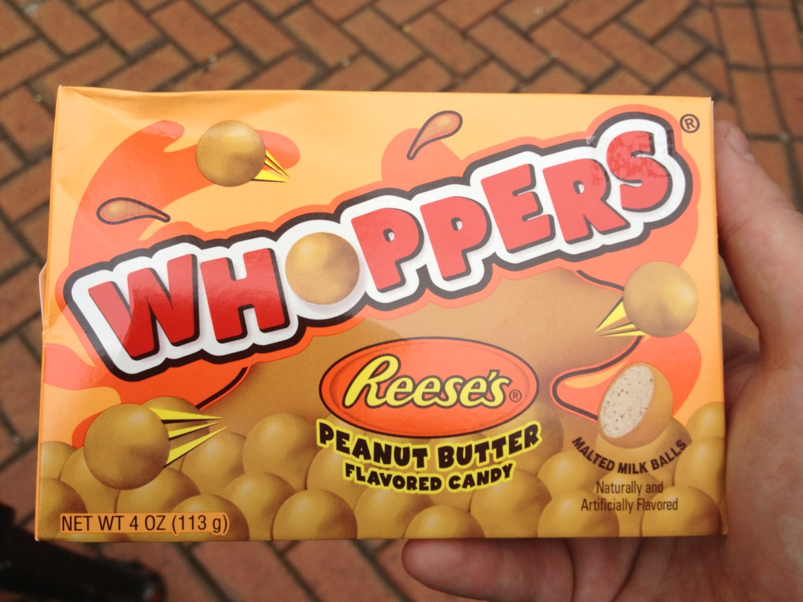A Review A Day: Today's Review: Peanut Butter Whoppers