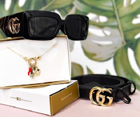 Vinci gratis collana portafortuna, cintura e occhiali Gucci Marmont