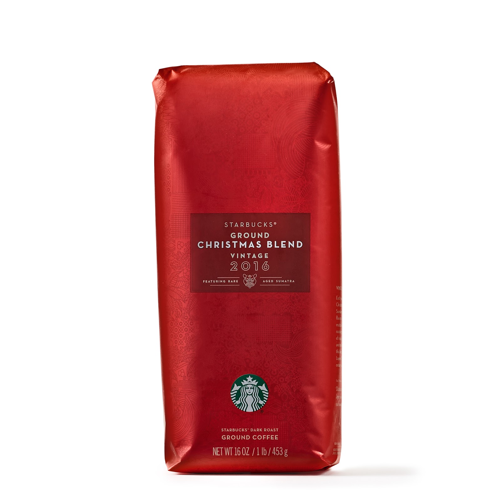 Coffee Lover Starbucks Christmas Blend 2016 Vintage (featuring Dark