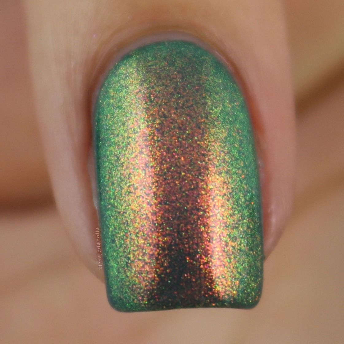 Emily de Molly All The Feelings 2.0 (over LE167) swatched by Olivia Jade Nails