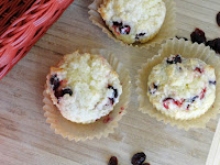 Cranberry muffins