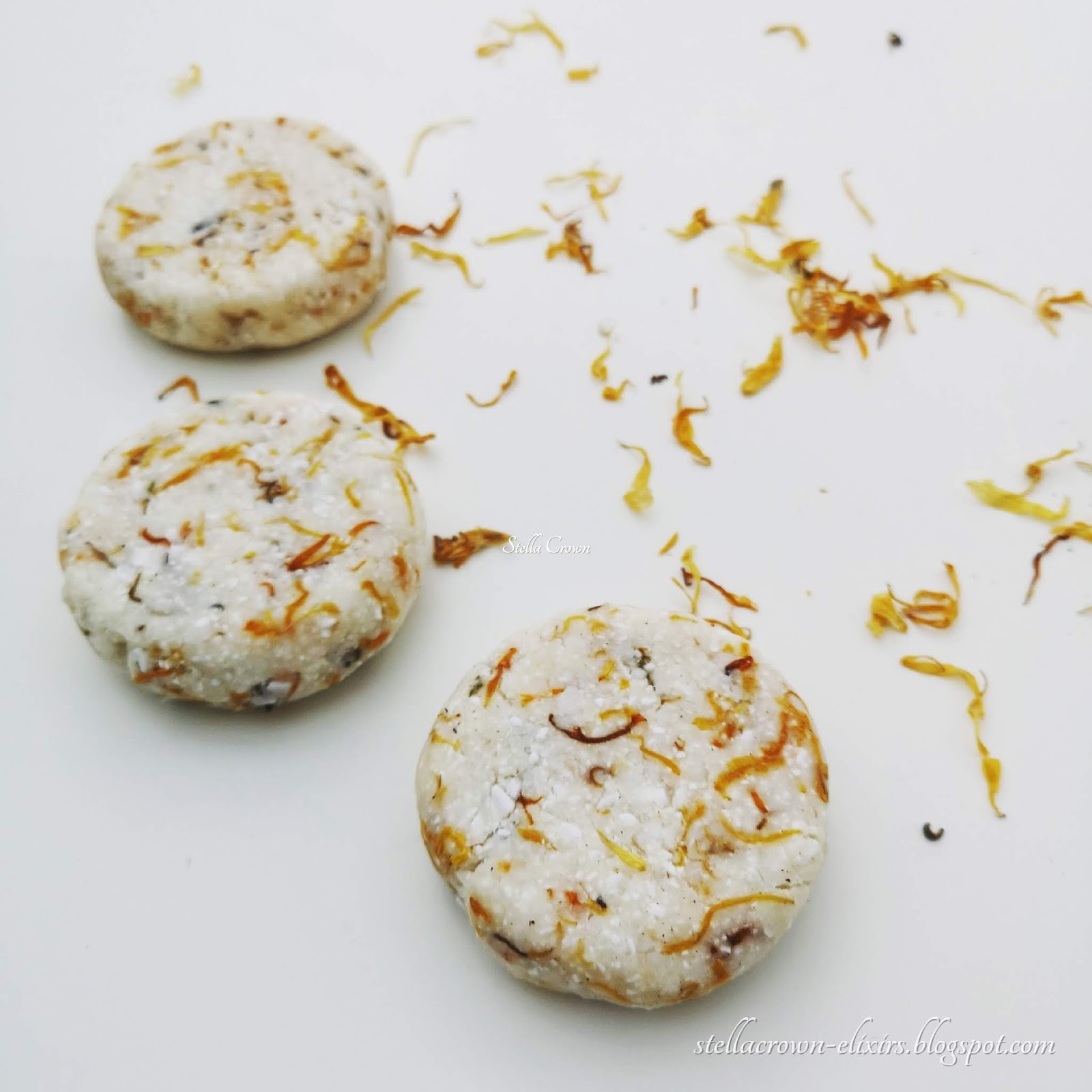 Stella Crown Natural Cosmetics Diy Conditioning Shampoo Bars With Calendula Panthenol
