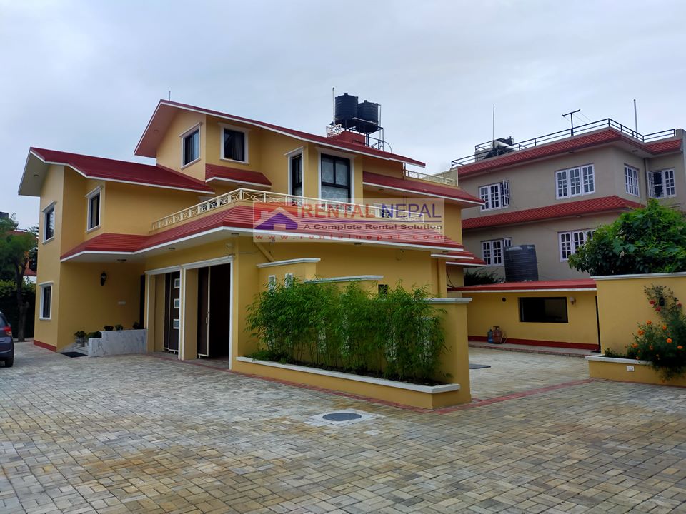 Beautiful Bungalow House for Rent in Basundhara, Kathmandu