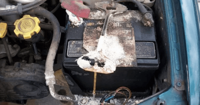 Car Battery Leaking Here S What To Do