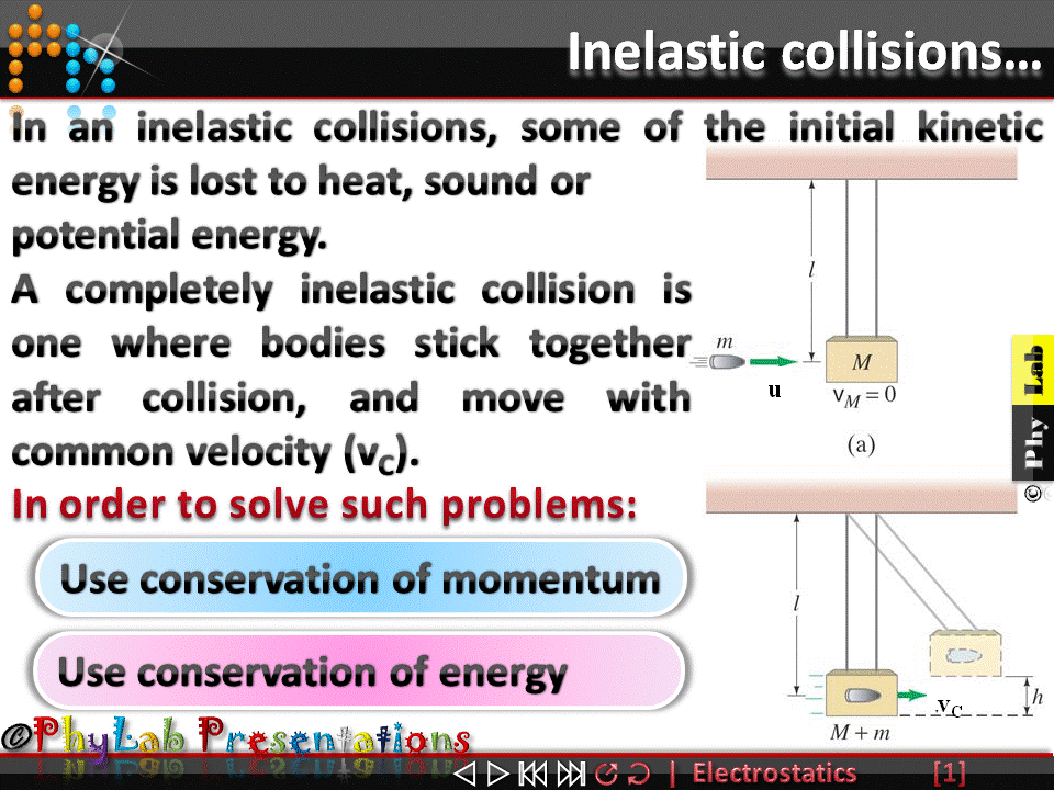PhyLab-Educate: Inelastic Collisions and Ballistic Pendulum