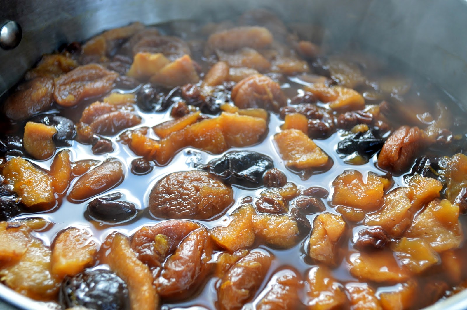 Dried Fruit Salad with Toasted Almonds GF SCD Gluten Free SCD and Veggie