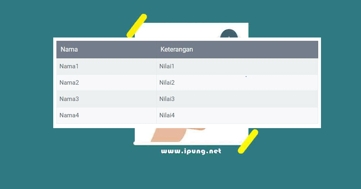 Cara Melihat Di Dalam Tabel - Cara Membuat Titik-titik di Dalam Tabel