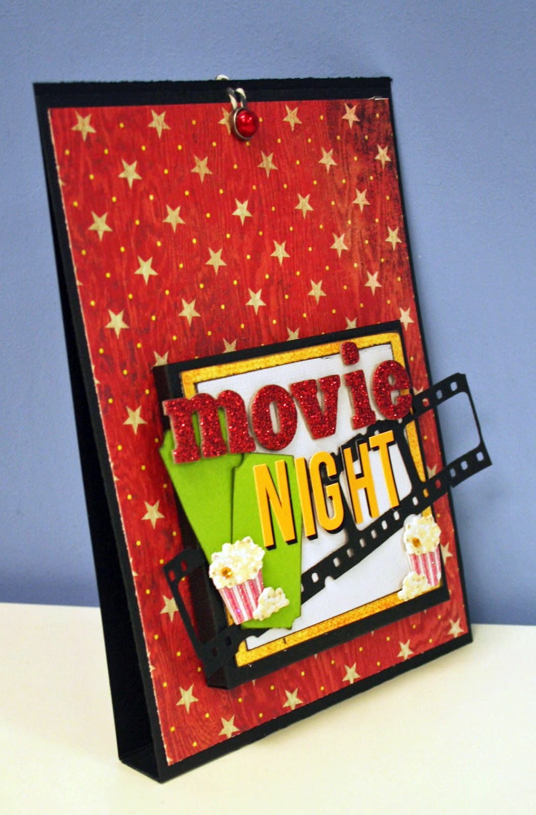 Oh My Crafts Blog Movie Night DVD Gift Bag