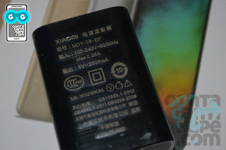 Xiaomi Redmi 3 Black - Kepala charger dengan keluaran arus 2A, tegangan 5v