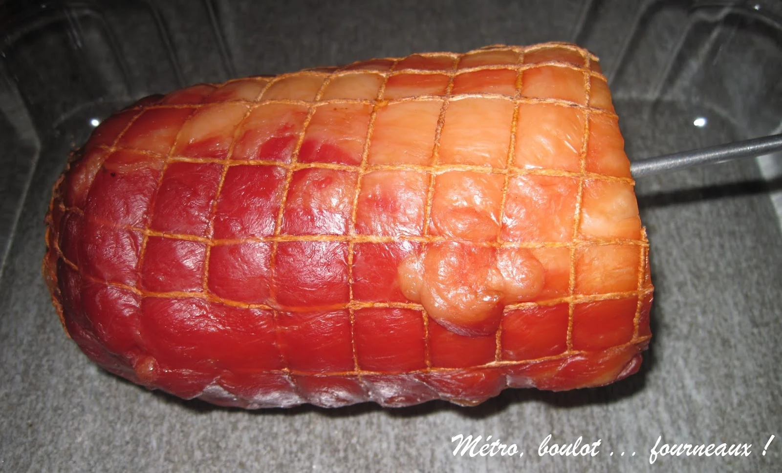 Kassler (rôti de porc fumé) en cuisson basse température