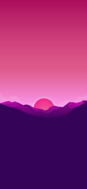 pink landscape wallpaper iphone