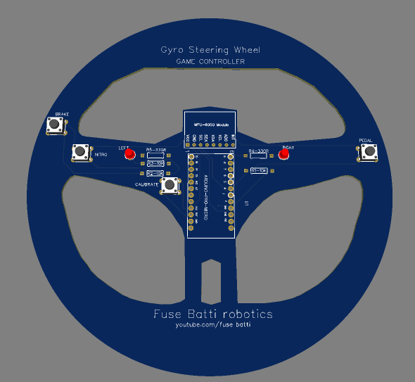 Make Arduino Steering Wheel for Gaming!