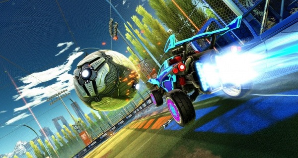 رسميا اللعب المشترك أصبح متاح على لعبة Rocket League في جهاز PS4 و باقي المنصات