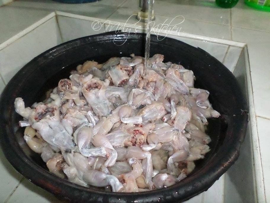 Mely's kitchen Frog Adobo (adobong Palaka)