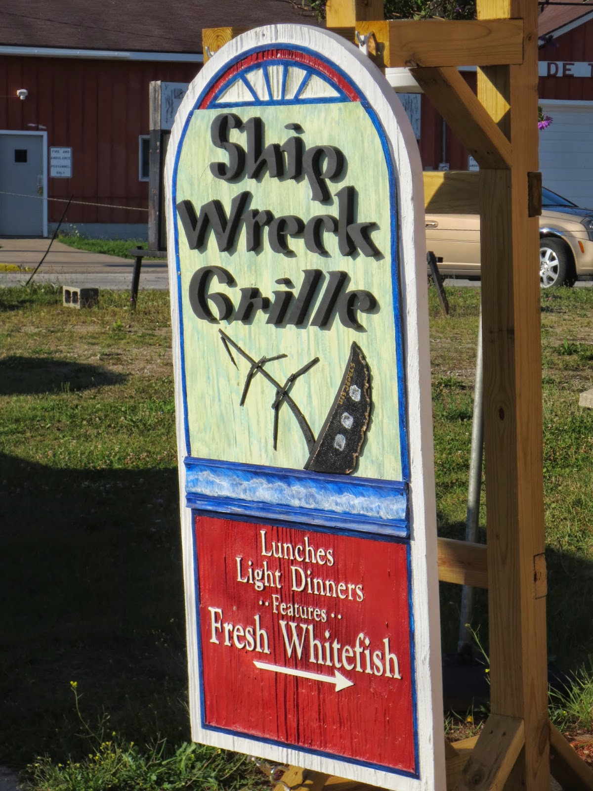 Looping NZ Style Lousy Weather at DeTour Village, Michigan.