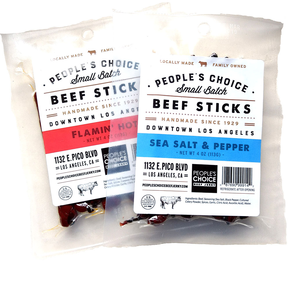 People's Choice Small Batch Beef Sticks Beef Jerky Reviews