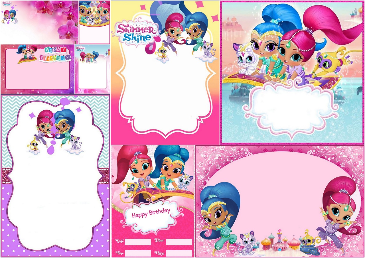 Shimmer And Shine Invitation Template Free FREE PRINTABLE TEMPLATES Shimmer And Shine Invitation Template Free FREE PRINTABLE TEMPLATES