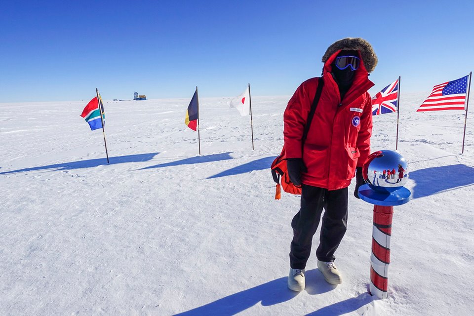 South Pole Mike Anthony Bourdain Visited Antarctica last Summer and