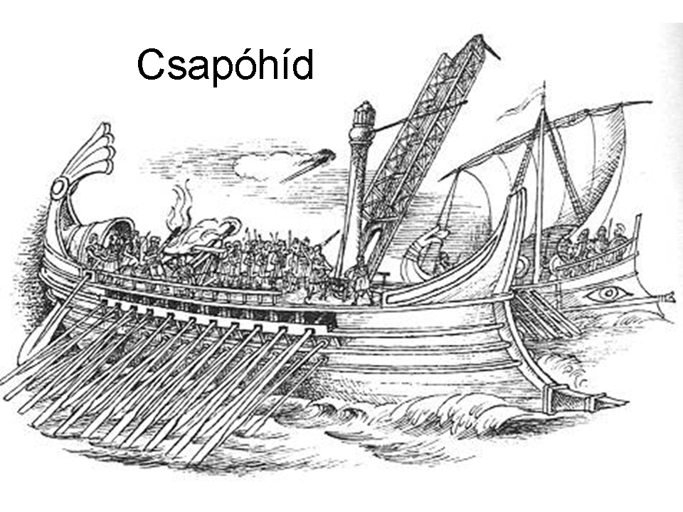 Древнеримский военный корабль построенный по образцу древнегреческой триеры кроссворд 7
