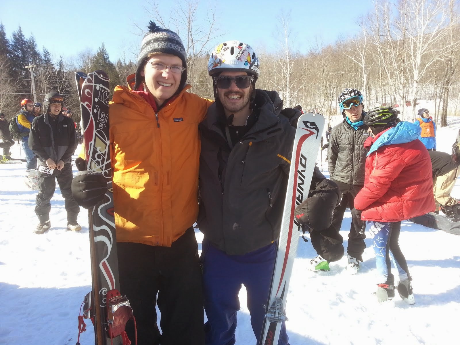 Frontiers of our lives Fwd 80th anniversary Thunderbolt ski race and